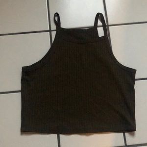 Dark green brownish tank top